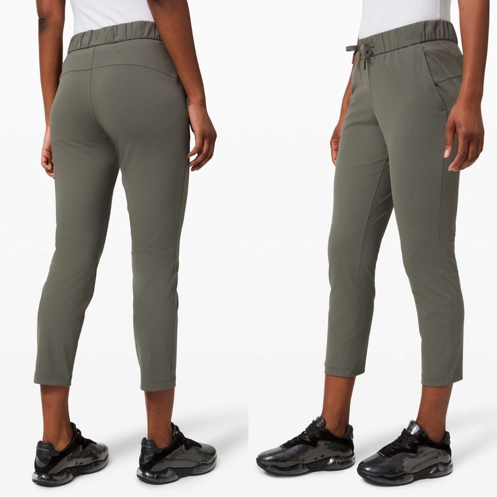 Lululemon On The Fly 7/8 Pants EUC Size 2